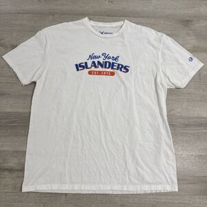 New York Islanders Shirt Men’s XL Arctix NHL Hockey White Fan Gear Long Island